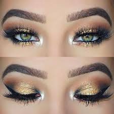 pretty eye makeup looks for green eyes