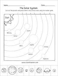 the solar system worksheets for