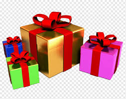 golden frame gift box gift ribbon png