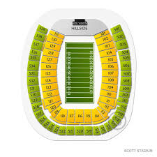 Scott Stadium 2019 Seating Chart