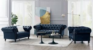 curved chesterfield sofa velvet fabric