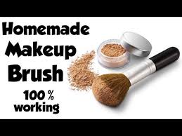 homemade makeup brush how to make