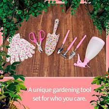 8 Piece Women S Gardening Gifts Pink