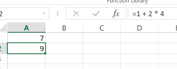Performing Calculations In Excel
