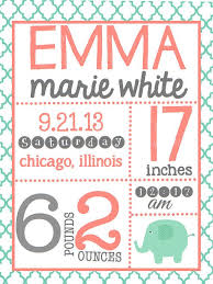 Free Printable Birth Announcement Template 12 Best Baby