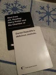 Daniel radcliffe and dane dehaan open up. My Combo During Cards Against Humanity Unfortunately I Lost That Round Funny
