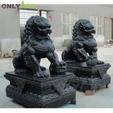 Large Size Bronze Chinese Guardian Lion