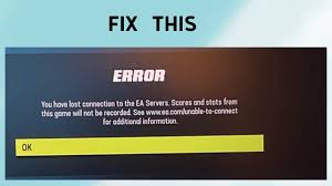 lost connection to the ea server