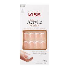 kiss usa salon acrylic french nail kit