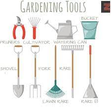 garden equipment names of garden tools