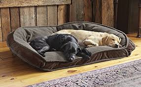 When determining the right size bed for your dog, there are a few factors to consider. Orvis Deep Dish Dog Bed With Fleece Xlarge Dogs 90120 Lbs Multiple Dogs Chocolate For More Information Visit Image Li Dog Bed Large Dog Bed Bolster Dog Bed
