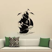 wall decals wall decal pirate ship