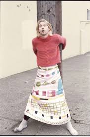Kurt donald cobain (ahus) , jokingly known as kurdt kobain in bleach's personnel credits (born february 20, 1967), he is the lead singer, lead guitarist, and primary songwriter for nirvana. Pin By Joseph Miller On Kurt Cobain Nirvana Kurt Cobain Dress Nirvana Dress Nirvana