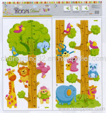 Trees Growth Chart Wall Stickers From China Manufacturer