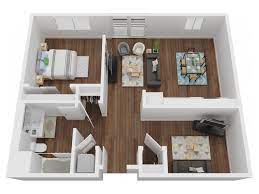 One Bedroom With Den A 1 Bed