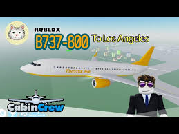 roblox cabin crew b737 800 to los