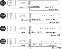 Take your digital gauge and open the jaws wider than the band itself. Size Guide Barton Watch Bands