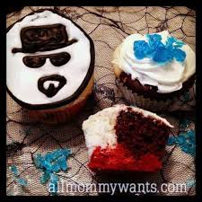 breaking bad heisenberg cupcakes