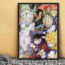 Enjoy the best collection of dragon ball z related browser games on the internet. Dragon Ball Z Cell Saga Poster All Posters In One Place 3 1 Free