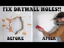 How To Fix Repair Drywall Holes Like