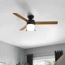 Ceiling fans are essential for any establishment even if it already has a heater and air cooler. Hunter Fan 42 Acumen 3 Blade Standard Ceiling Fan With Pull Chain And Light Kit Included Reviews Wayfair