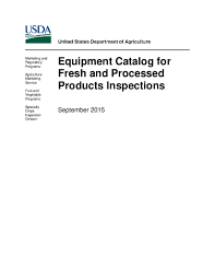 Pdf Equipment Catalog For Fresh And Processed Fv Products