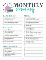 40 House Cleaning Schedule Template Markmeckler Template