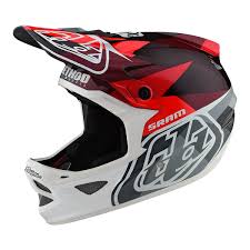Details About Troy Lee Designs D3 Carbon Le Mips Jet Bicycle Helmet Sram Red