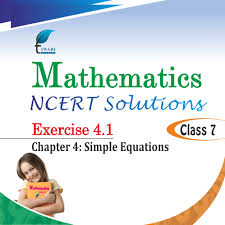 Class 7 Maths Chapter 4 Exercise 4 1