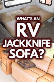 what s an rv jackknife sofa including