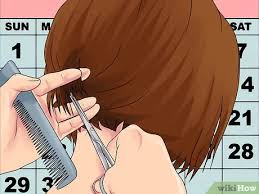 This will make it so that your top sections can be swept to the side and across your forehead. 4 Ways To Grow Out Short Hair Wikihow