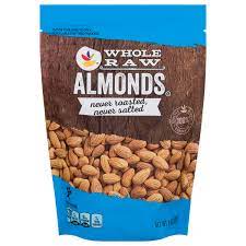 save on giant whole raw almonds no salt