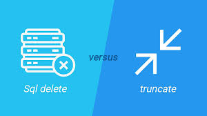 sql delete vs sql truncate simplilearn