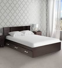 Yuuma King Size Bed With Drawer Storage