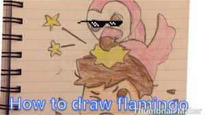 Hi it's albert from flamingo! How To Draw Albert Flamingo The Youtuber Youtube