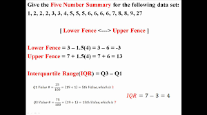 the five number summary interquartile