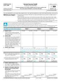 2022 form irs 1040 schedule eicfill