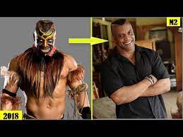 wwe wrestlers with without face paint