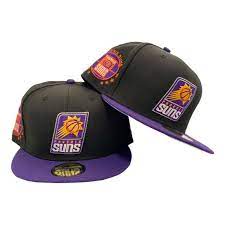 Men's kevin johnson phoenix suns hardwood classic swingman jersey. Phoenix Suns Black Purple New Era 59fifty Fitted Hats Sports World 165