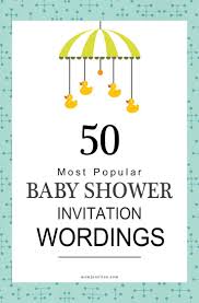 Invitation Wording For Baby Shower Brunch Baby Showers Ideas