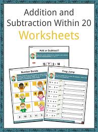 Addition And Subtraction Within 20