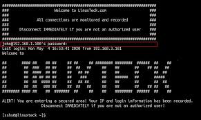 secure ssh server in linux