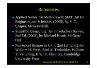 pdf numerical methods caig cs nctu
