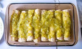 hatch green chile enchiladas mexican