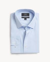 blue shirts for men by marks