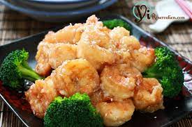 chinese buffet style coconut shrimp 椰