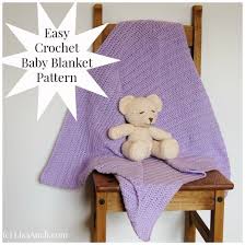 Free Crochet Pattern Easy Baby Blanket