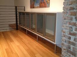 Sideboard From Glass Cupboards In