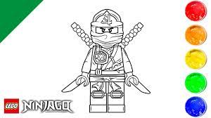 Lloyd Lego Ninjago Coloring Pages | Art and Coloring Fun - YouTube