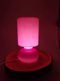 Vintage Pink Ikea Lykta Mushroom Lamp